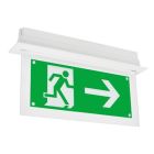 Signled (Signal) noodverlichtingsarmatuur 100lm 2,5W daglicht IP20 nood-continu autotest wit