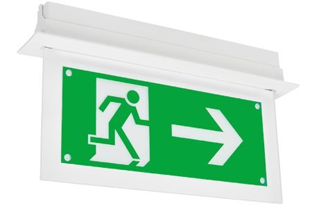 Signled (Signal) noodverlichtingsarmatuur 100lm 2,5W daglicht IP20 nood-continu wit