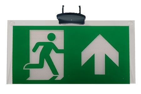 VIALED pictogramplaat folie set, persoon pijl rechtdoor / links / rechts / omlaag en zwart