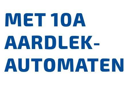optioneel 10A aardlekautomaten t.b.v. servicezuil en campingverdeler