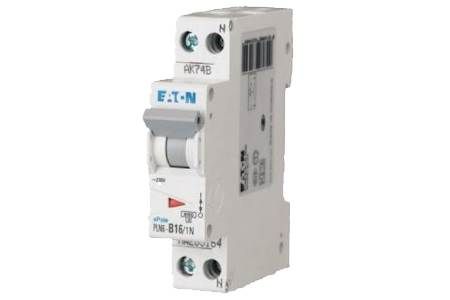 Eaton PLN6 installatieautomaat 16A 1PN C-Kar