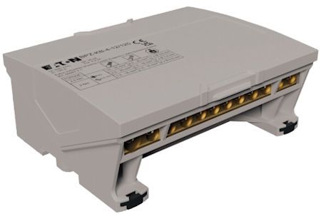 Eaton aansluitblok BPZ 125A 4-polig 12-voudig grijs