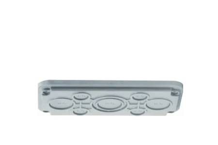 Eaton invoerdeksel nr. 3 met 4xPG16+2xPG29+1xPG29/42 voor Halyester kasten UE403/7