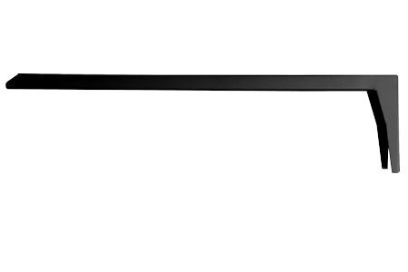 Supra D NT montagebeugel wandopbouw haaks zwart