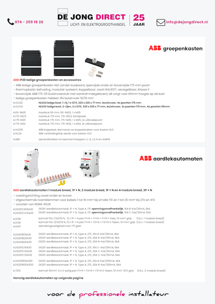 Onze nieuwe brochures, nummer 64