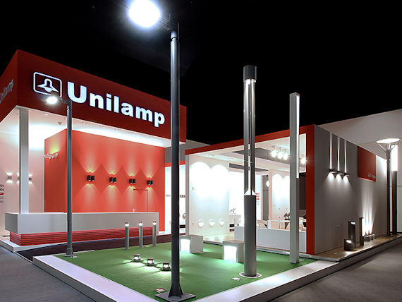 Unilamp stand Messe Frankfurt